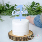 Personalized Cake Toppers with Age and Name