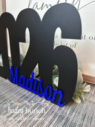 Personalized Class of 2026 graduation guest book sign with graduate name.