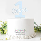 Personalized Cake Toppers with Age and Name