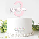 Personalized Cake Toppers with Age and Name
