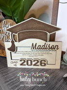 Graduation Gift Money Holder, 2026, personalized with name.