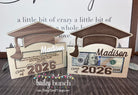 Graduation Gift Money Holder, 2026, personalized with name.