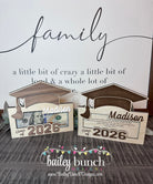 Graduation Gift Money Holder, 2026, personalized with name.